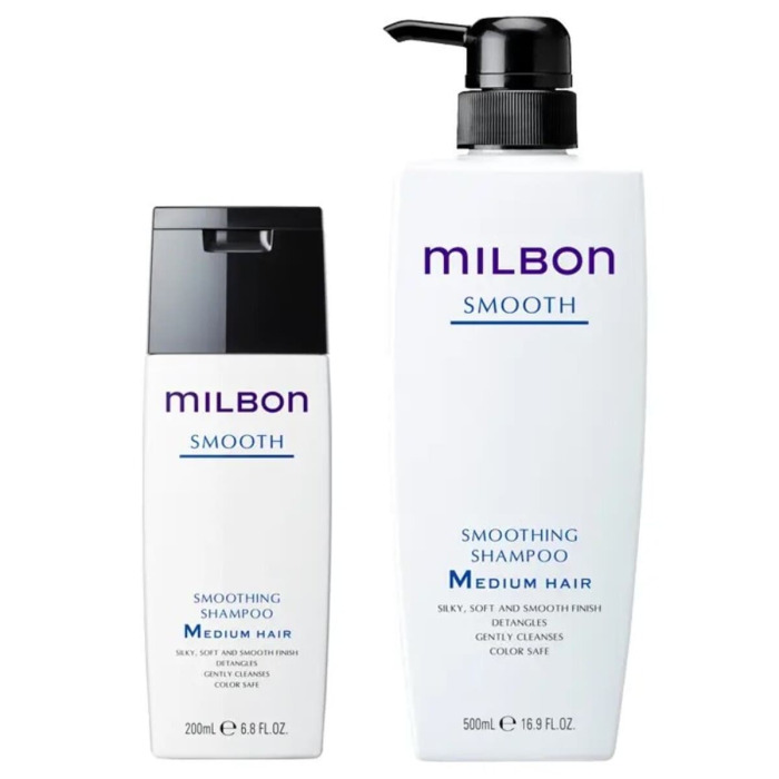 Разглаживающий Шампунь для Нормальных Волос Milbon Smooth Smoothing Shampoo Medium Hair