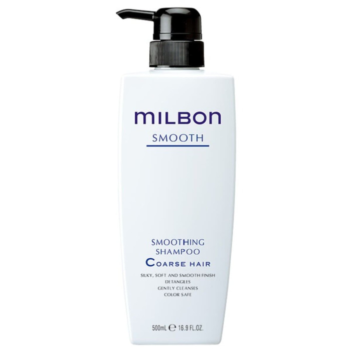 Разглаживающий Шампунь для Жестких, Пористых Волос Milbon Smooth Smoothing Shampoo Coarse Hair