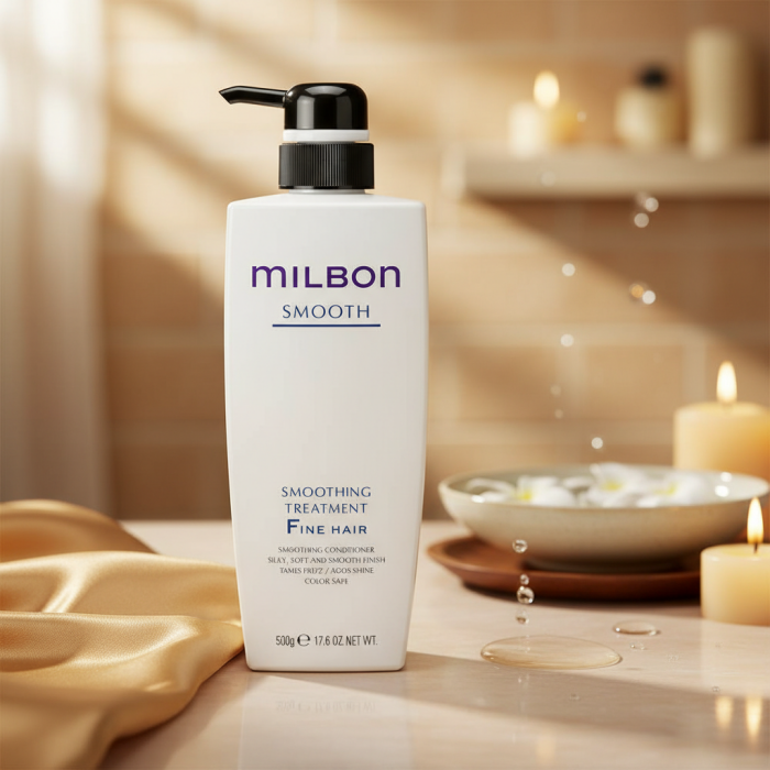 Разглаживающий Кондиционер для Тонких Волос Milbon Smooth Smoothing Treatment Fine Hair