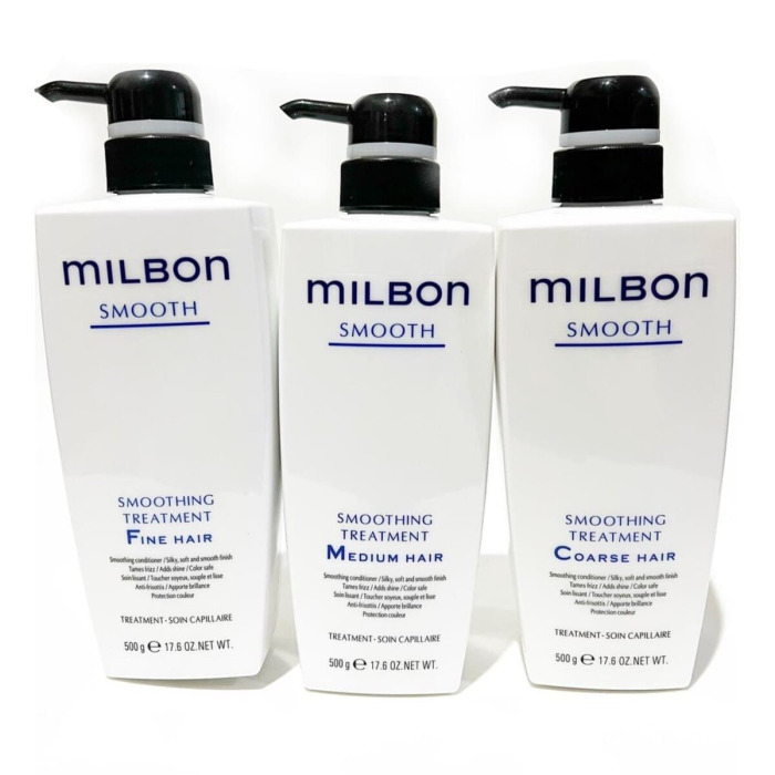 Разглаживающий Кондиционер для Тонких Волос Milbon Smooth Smoothing Treatment Fine Hair