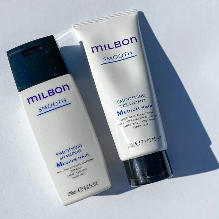 Разглаживающий Кондиционер для Нормальных Волос Milbon Smooth Smoothing Treatment Medium Hair