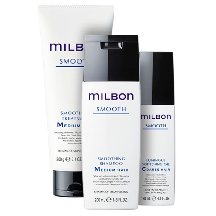Разглаживающий Кондиционер для Нормальных Волос Milbon Smooth Smoothing Treatment Medium Hair