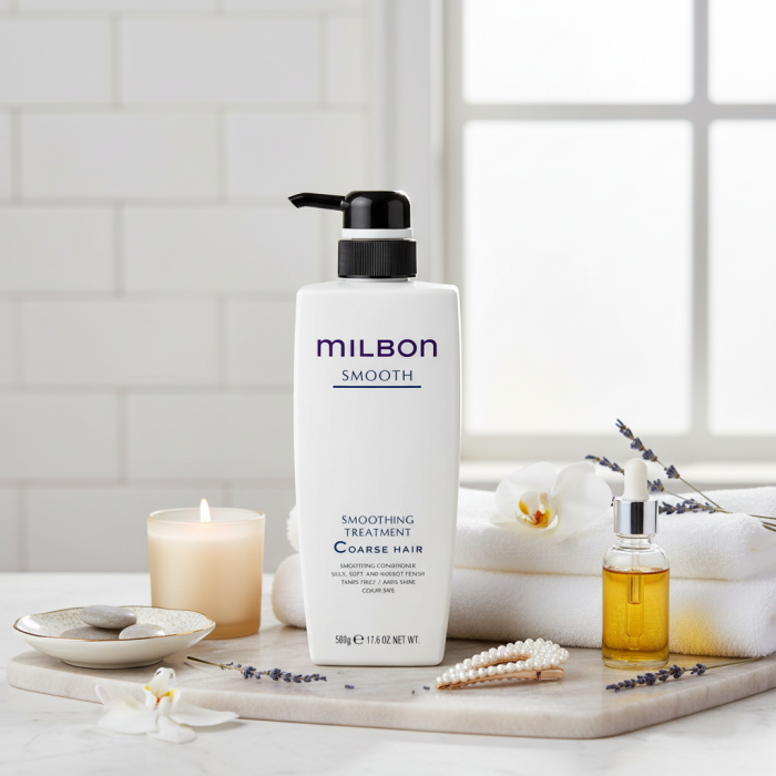 Разглаживающий Кондиционер для Жестких, Пористых Волос Milbon Smooth Smoothing Treatment Coarse Hair