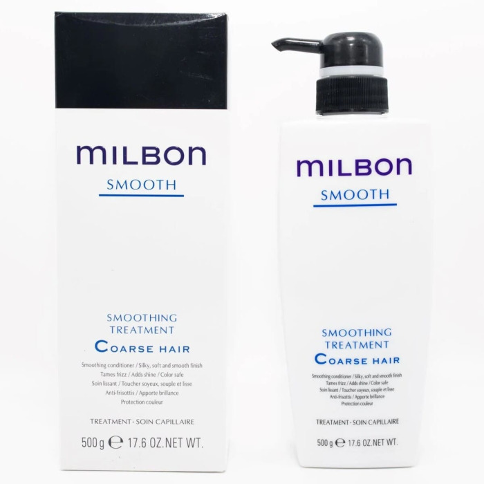 Разглаживающий Кондиционер для Жестких, Пористых Волос Milbon Smooth Smoothing Treatment Coarse Hair