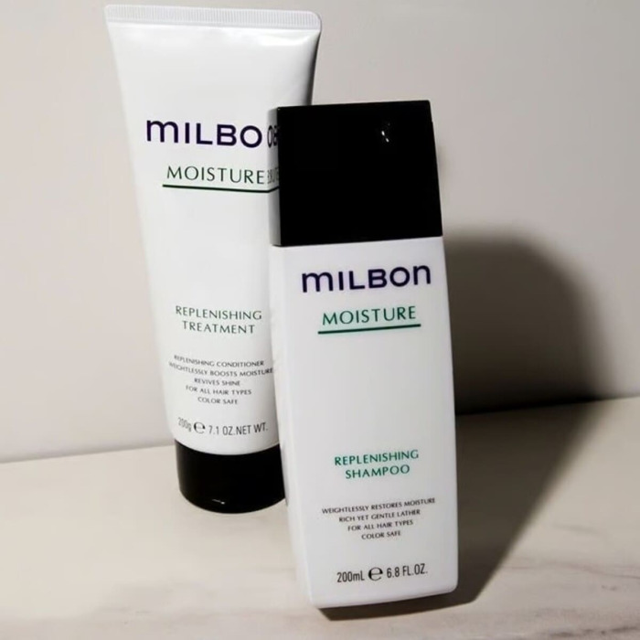 Увлажняющий Шампунь для Волос Milbon Moisture Replenishing Shampoo