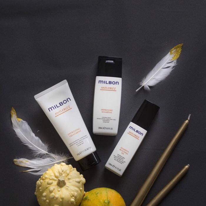 Шампунь для Пушистых и Кучерявых Волос Milbon Anti-Frizz Defrizzing Shampoo