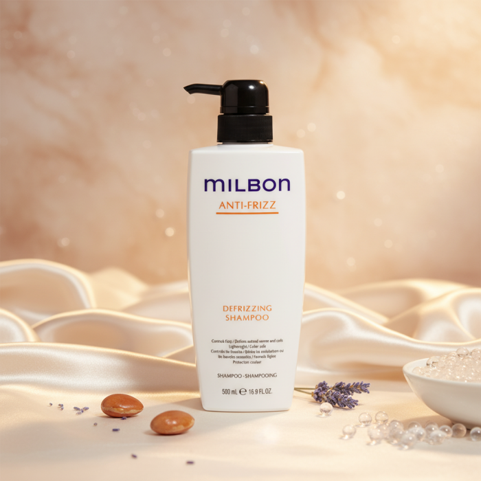 Шампунь для Пушистых и Кучерявых Волос Milbon Anti-Frizz Defrizzing Shampoo