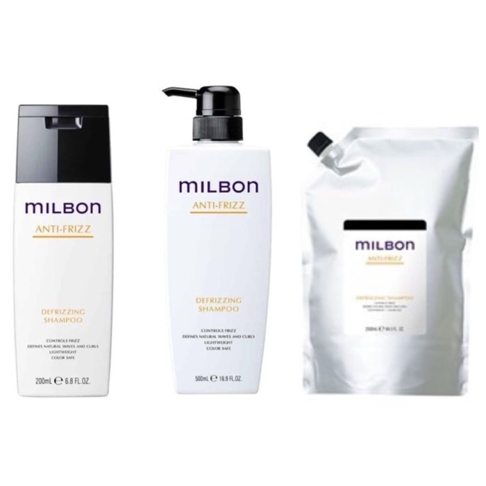 Шампунь для Пушистых и Кучерявых Волос Milbon Anti-Frizz Defrizzing Shampoo
