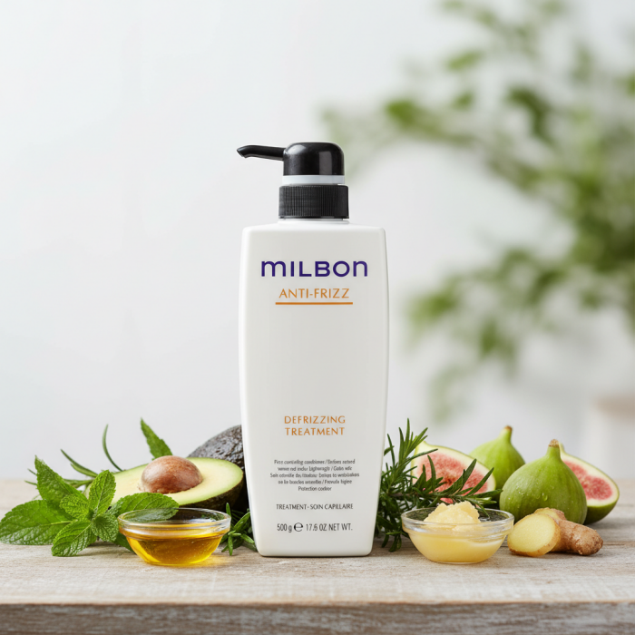 Кондиционер для Пушистых и Кучерявых Волос Milbon Anti-Frizz Defrizzing Treatment