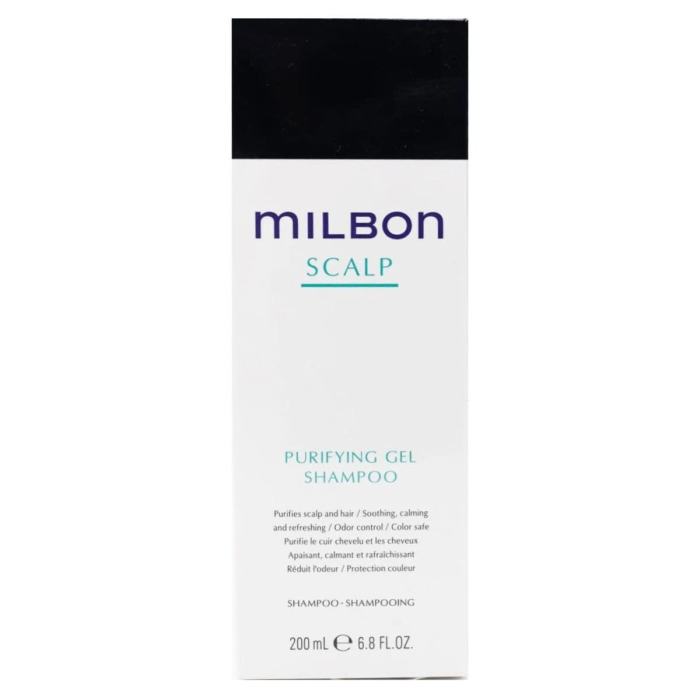 Очищающий Гель-Шампунь для Волос и Кожи Головы Milbon Scalp Purifying Gel Shampoo