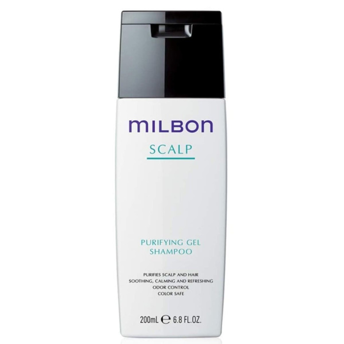 Очищающий Гель-Шампунь для Волос и Кожи Головы Milbon Scalp Purifying Gel Shampoo