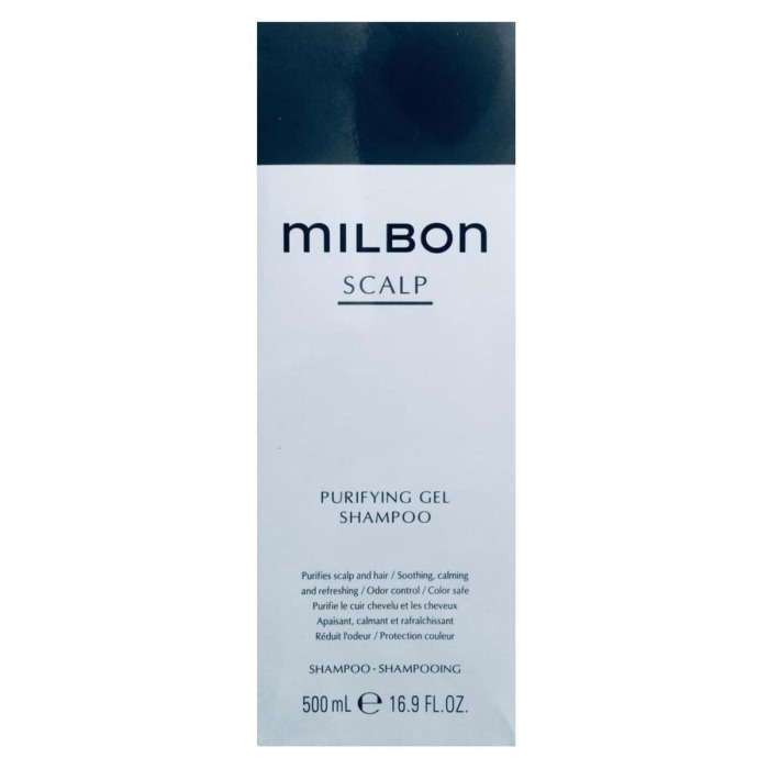 Очищающий Гель-Шампунь для Волос и Кожи Головы Milbon Scalp Purifying Gel Shampoo