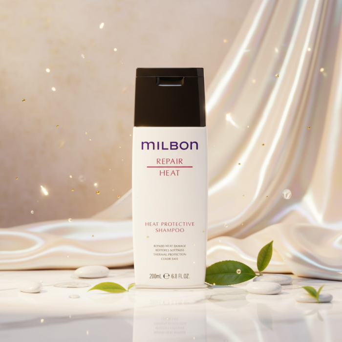 Термозащитный Шампунь для Волос Milbon Repair Heat Heat Protective Shampoo