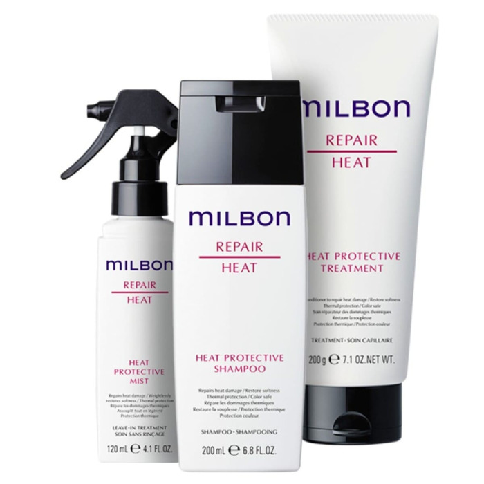 Термозащитный Шампунь для Волос Milbon Repair Heat Heat Protective Shampoo