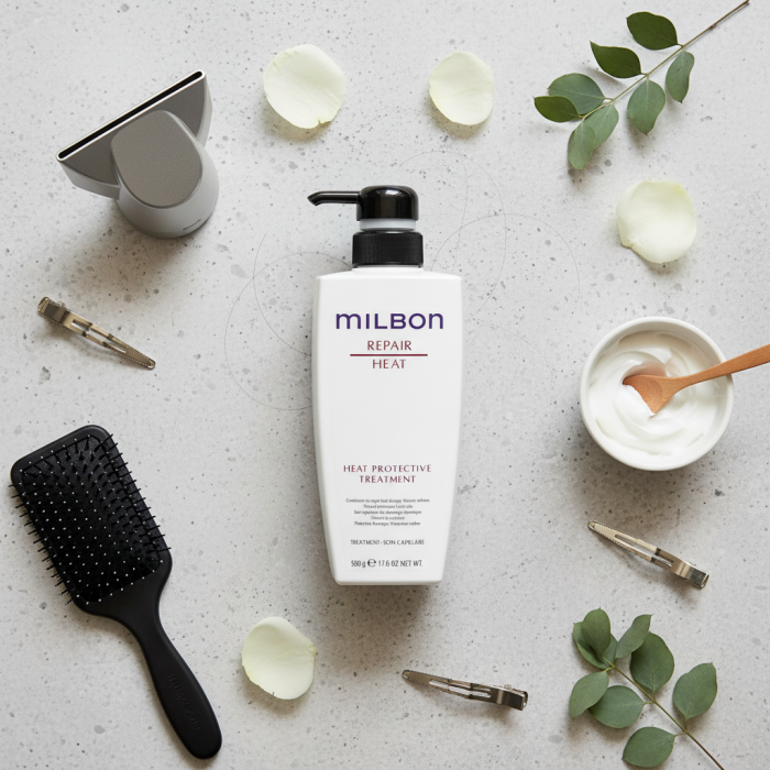 Термозащитный Кондиционер для Волос Milbon Repair Heat Heat Protective Treatment