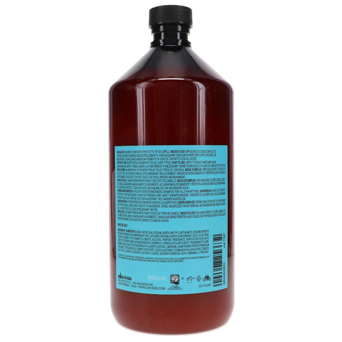 Увлажняющий Шампунь для Волос Davines Natural Tech Well-Being Shampoo