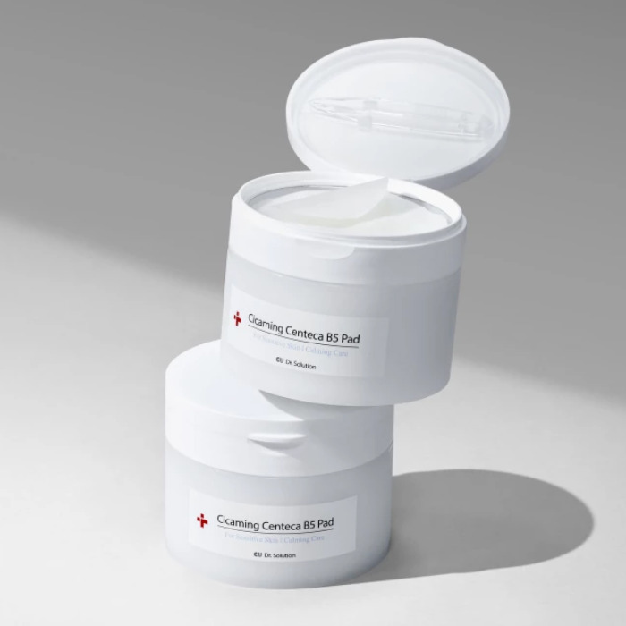 Успокаивающие Пэды с Центеллой и Пантенолом CU SKIN Dr. Solution Cicaming Centeca B5 Pad
