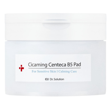 Успокаивающие Пэды с Центеллой и Пантенолом CU SKIN Dr. Solution Cicaming Centeca B5 Pad