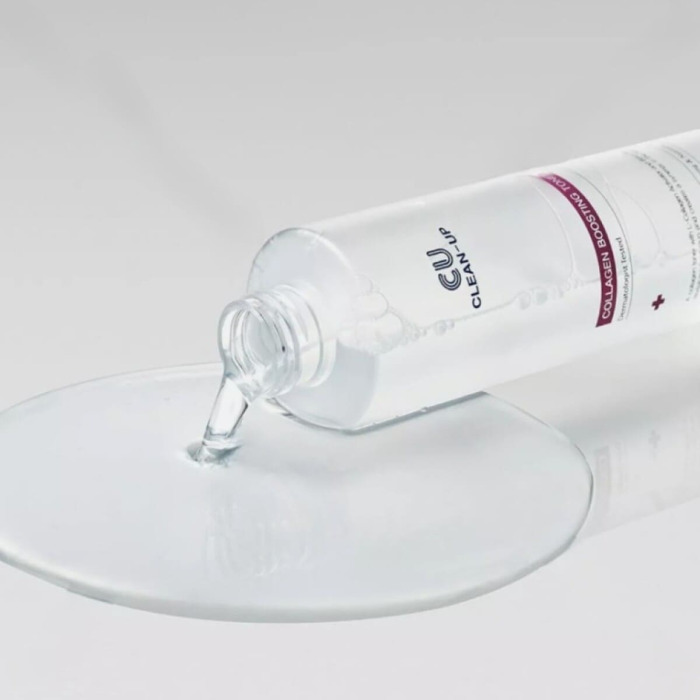 Тонер для Улучшения Упругости Кожи CU SKIN Clean-up Collagen Boosting Toner