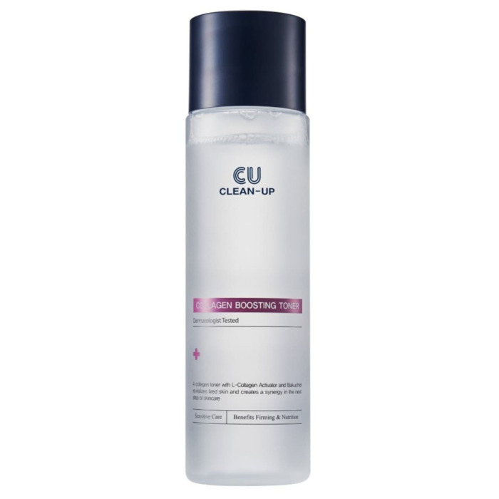 Тонер для Улучшения Упругости Кожи CU SKIN Clean-up Collagen Boosting Toner