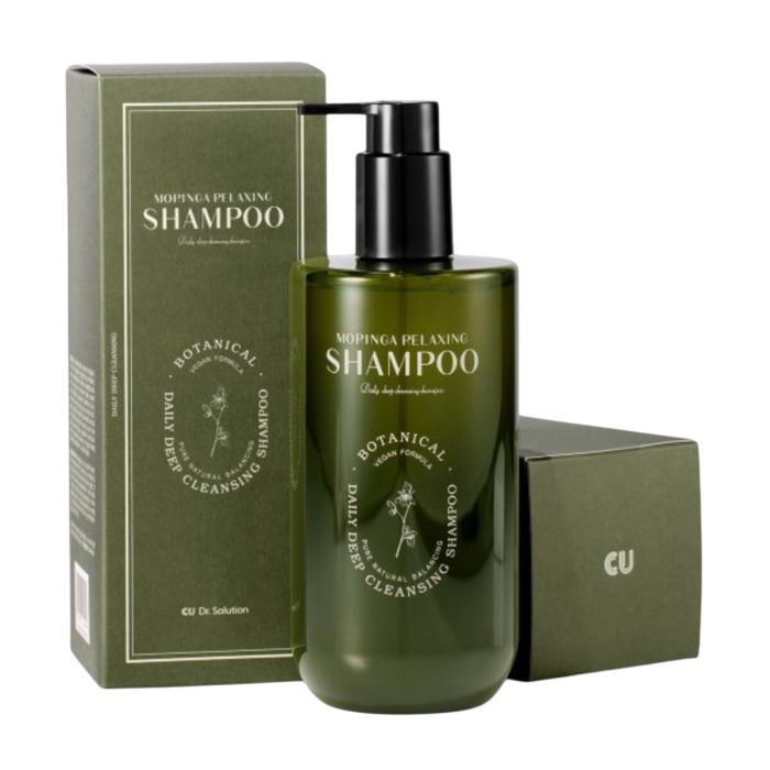Веганский Шампунь с Маслом Моринги CU SKIN Dr. Solution Moringa Relaxing Shampoo