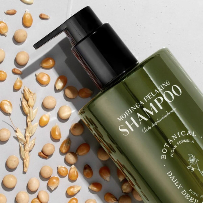 Веганский Шампунь с Маслом Моринги CU SKIN Dr. Solution Moringa Relaxing Shampoo