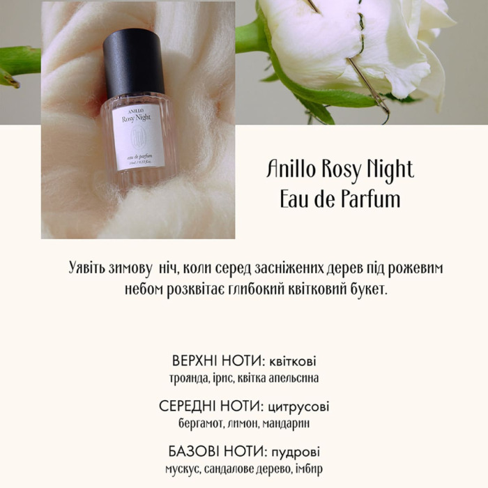 Парфюмированная Вода ANILLO Rosy Night Eau de Parfum