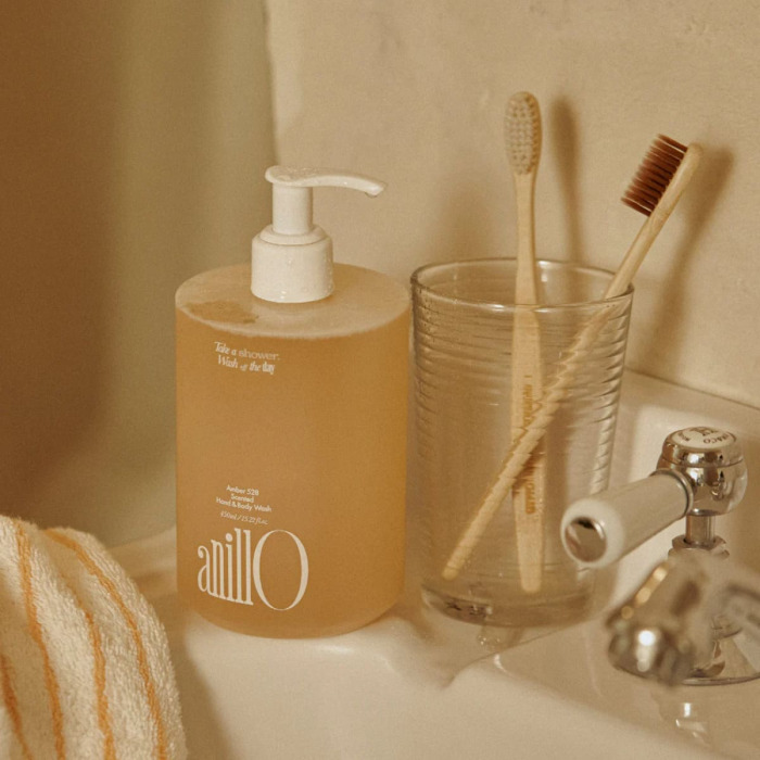 Средство для Мытья Тела и Рук ANILLO Amber528 Scented Hand & Body Wash