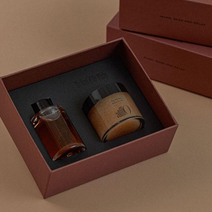 Набор для Тела ANILLO Fig Whisky Discovery Body Set (45 г + 22 мл)