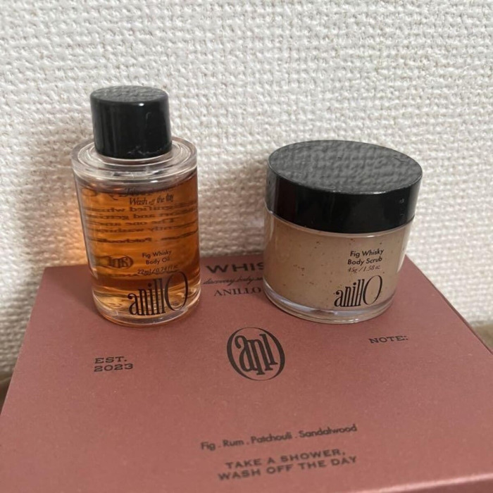 Набор для Тела ANILLO Fig Whisky Discovery Body Set (45 г + 22 мл)