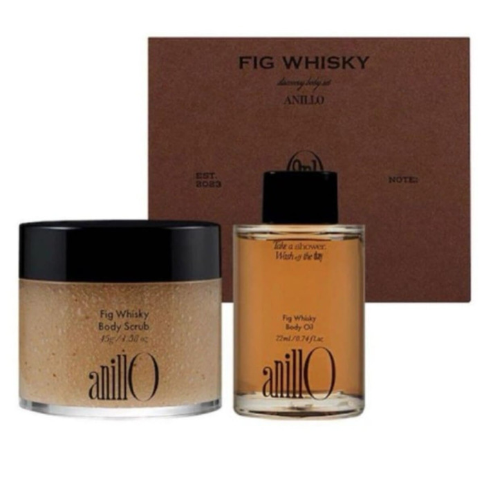 Набор для Тела ANILLO Fig Whisky Discovery Body Set (45 г + 22 мл)