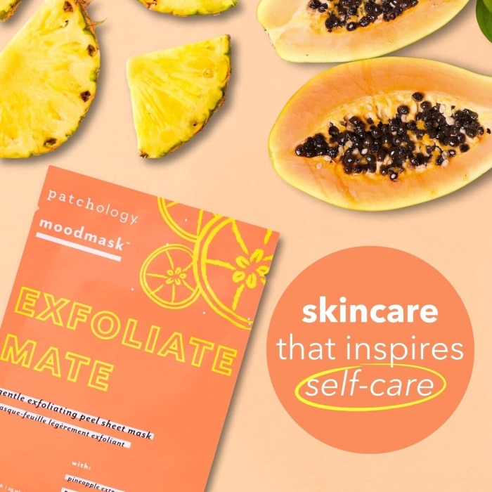 Отшелушивающая Тканевая Маска для Лица Patchology Exfoliate Mate Mask