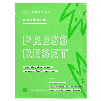 Успокаивающая и Восстанавливающая Тканевая Маска для Лица Patchology Press Reset Soothing Sheet Mask