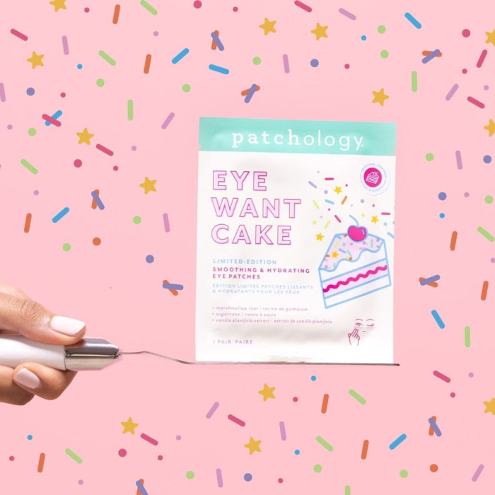 Разглаживающие и Увлажняющие Лимитированные Патчи Patchology Eye Want Cake Limited Edition Smoothing & Hydrating Eye Patches
