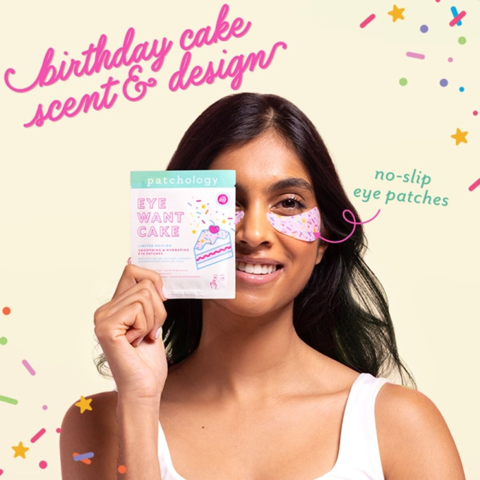 Разглаживающие и Увлажняющие Лимитированные Патчи Patchology Eye Want Cake Limited Edition Smoothing & Hydrating Eye Patches