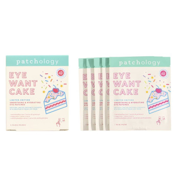 Разглаживающие и Увлажняющие Лимитированные Патчи Patchology Eye Want Cake Limited Edition Smoothing & Hydrating Eye Patches