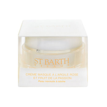Крем-Маска с Розовой Глиной и Экстрактом Маракуйи St Barth Cream Mask With Pink Clay and Passion Fruit