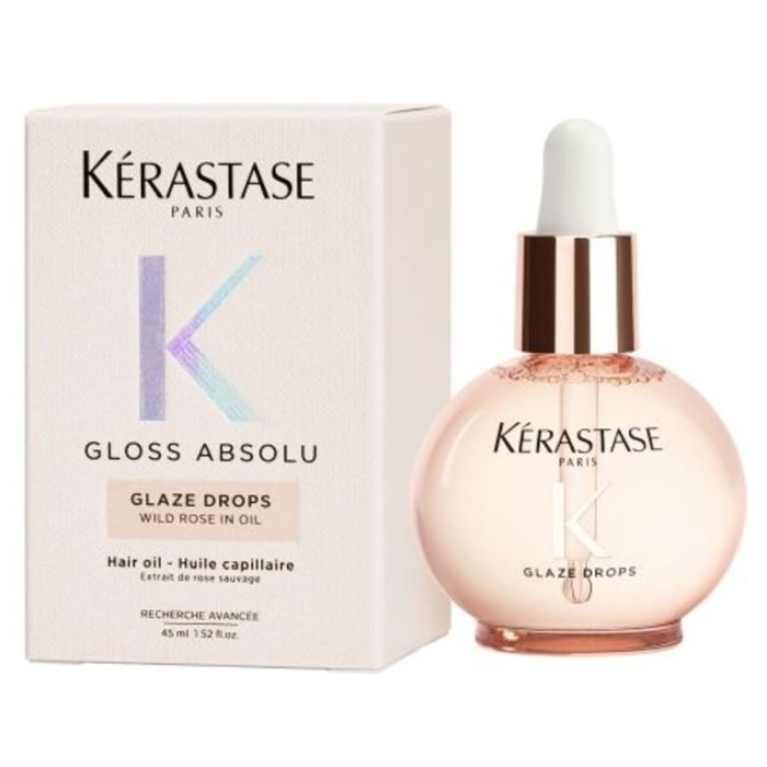Невесомое Масло для Блеска Длинных Непослушных Волос Kerastase Gloss Absolu Glaze Drops Hair Oil