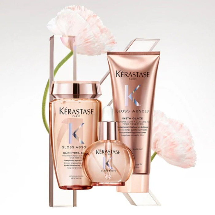 Шампунь-Ванна для Блеска Длинных Непослушных Волос Kerastase Gloss Absolu Bain Hydra-Glaze Hydra-illuminating Shampoo