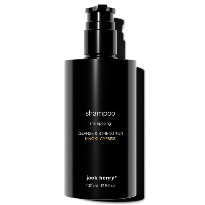 Шампунь для Волос с Пептидами и Растительными Суперфудами Jack Henry Hinoki Cypress Shampoo