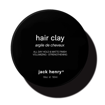 Матирующая Глина для Сильной Фиксации Волос Jack Henry Hair Clay Матирующая Глина для Сильной Фиксации Волос Jack Henry Hair Clay
