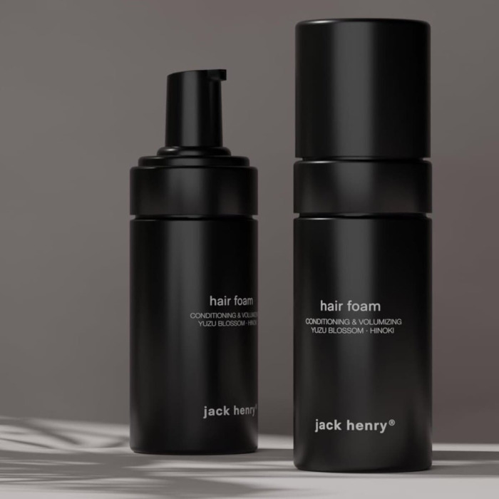 Пена-Кондиционер для Объема и Фиксации Волос Jack Henry Hair Foam