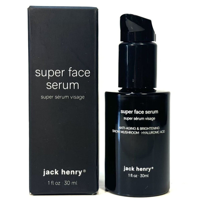 Антивозрастная Осветляющая Сыворотка для Лица Jack Henry Super Face Serum