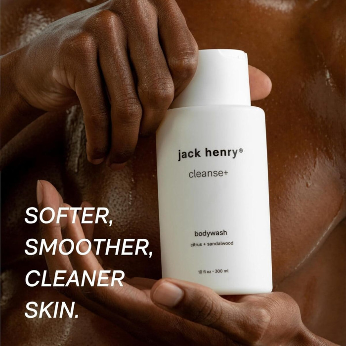 Гель для Душа с Ароматом Цитруса и Сандалового Дерева Jack Henry Cleanse+ Bodywash