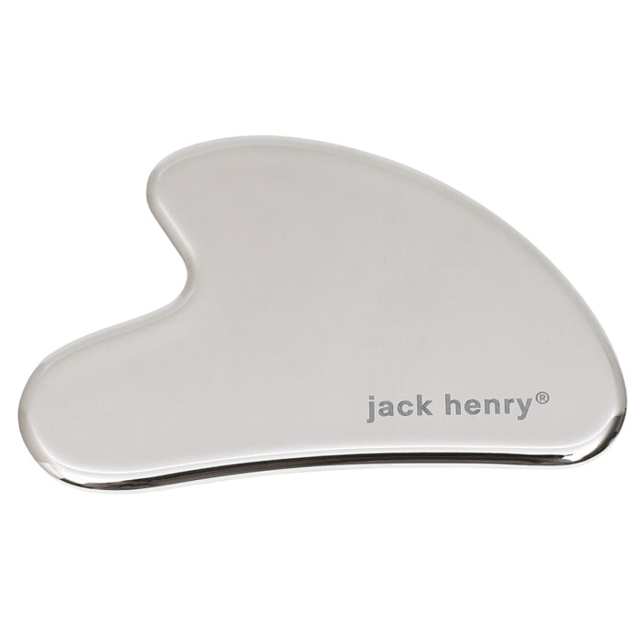 Скребок Гуаша из Медицинской Стали для Массажа Jack Henry Face Blade