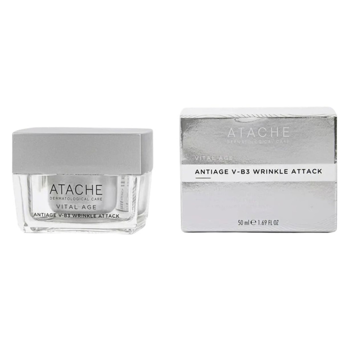 Восстанавливающий Антивозрастной Крем с Ретинолом и Ниацинамидом ATACHE Retinol Vital Age Antiage V-B3 Wrinkle Attack Cream