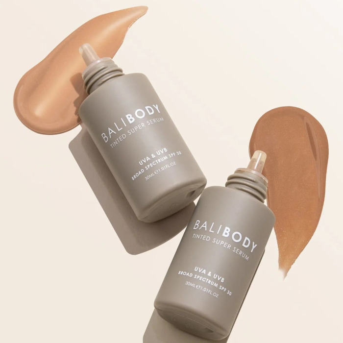 Тональная Основа для Лица Bali Body Tinted Super Serum SPF 30, 30 мл