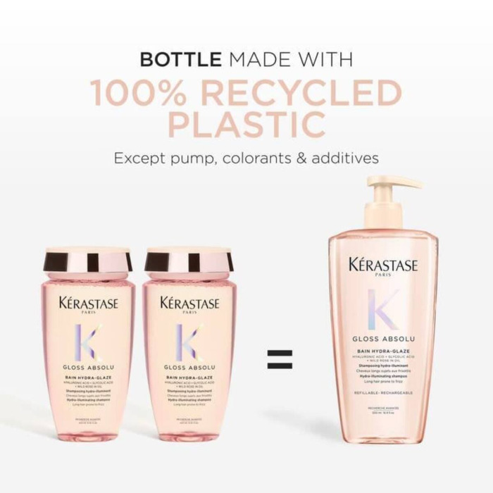 Шампунь-Ванна для Блеска Длинных Непослушных Волос Kerastase Gloss Absolu Bain Hydra-Glaze Hydra-illuminating Shampoo