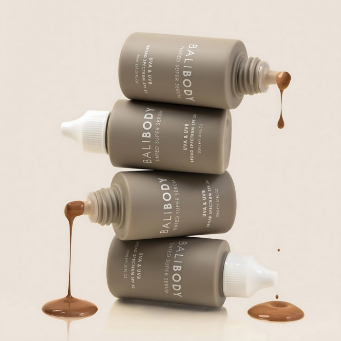 Тональная Основа для Лица Bali Body Tinted Super Serum SPF 30, 30 мл