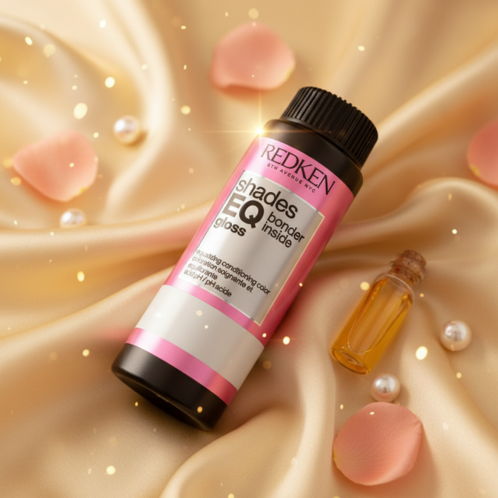 Краска для Волос с Бондером Тон-в-Тон без Аммиака с Эффектом Кондиционера (Красные Оттенки) Redken Shades EQ Gloss Bonder Inside All in One Bonder + Hair Toner (Unstoppable Reds), 60 мл